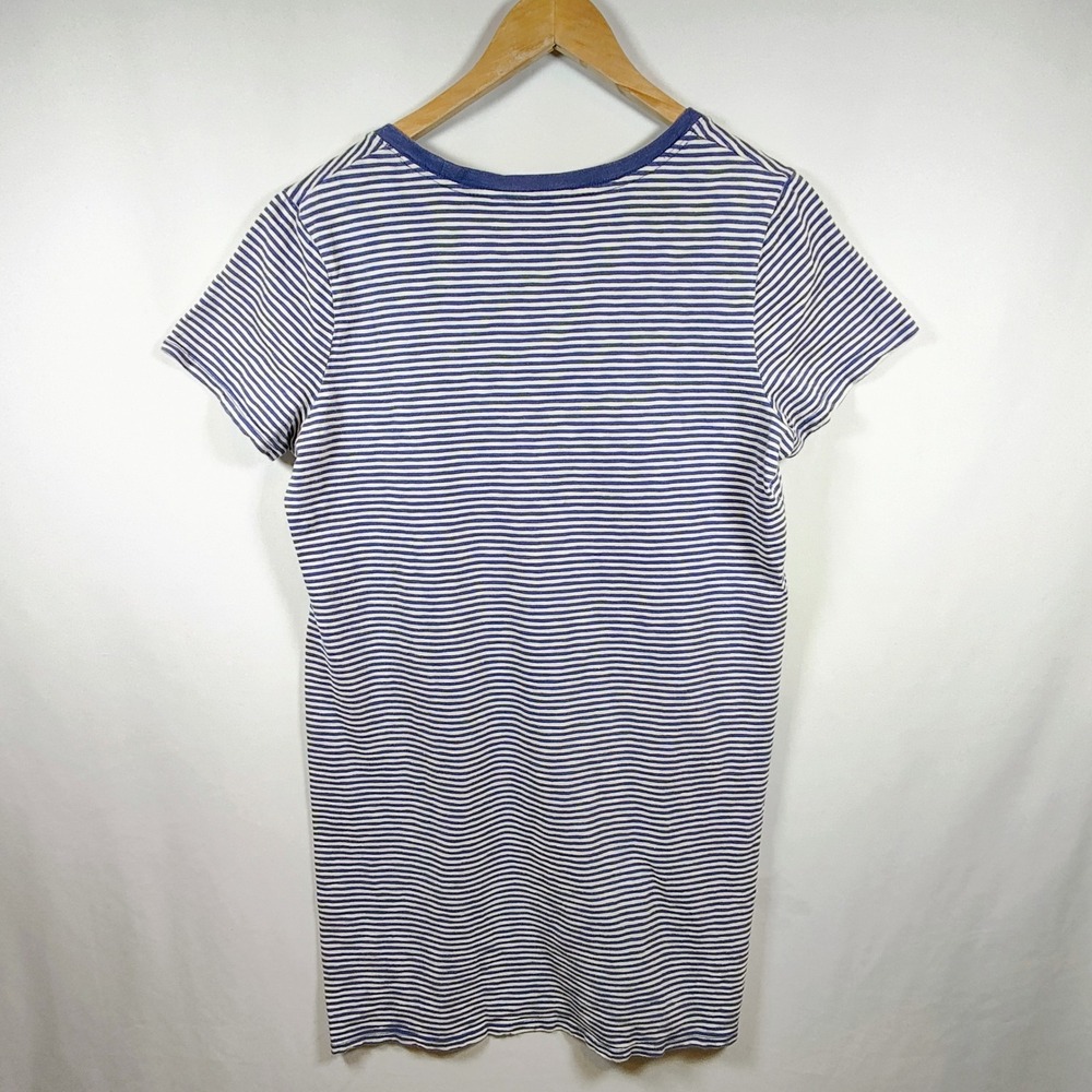 Universal Thread Women's XL Striped Short Sleeve Scoop Neck Mini T-Shirt Dress - Picture 2 of 6